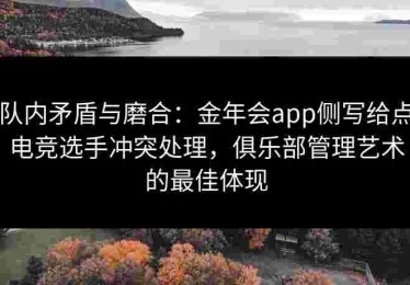 队内矛盾与磨合：金年会app侧写给点电竞选手冲突处理，俱乐部管理艺术的最佳体现